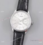 AAA Swiss Copy Rolex Cellini Date 39mm Men's Watches Cal.3195 Silver Dial